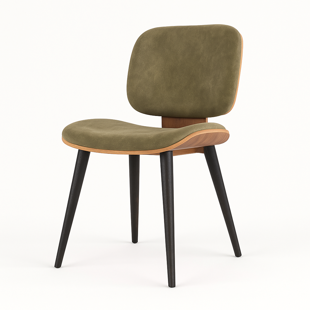 Küchenstuhl aus Samt | Modell RAUL